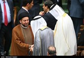 عمار حکیم در حاشیه مراسم تحلیف دوازدهمین دوره ریاست جمهوری