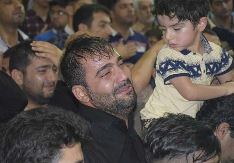 وداع با شهید محمد تاج‌بخش نخستین شهید مدافع حرم گتوند 