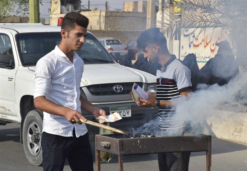 بدرقه شهید مدافع حرم شهید محمد تاج‌بخش در گتوند