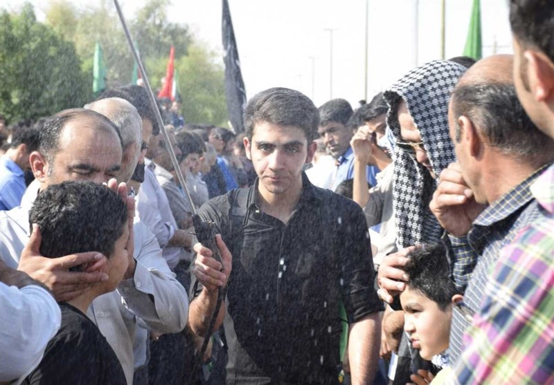 بدرقه شهید مدافع حرم شهید محمد تاج‌بخش در گتوند