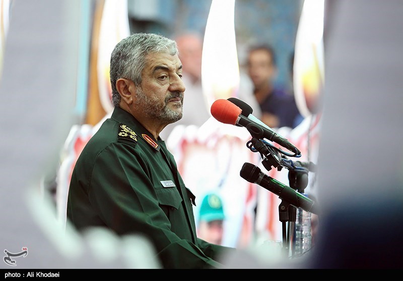 مراسم یادبود شهید مدافع حرم محسن حججی در نجف آباد اصفهان
