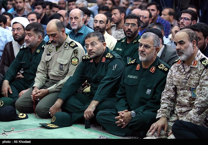 مراسم یادبود شهید مدافع حرم محسن حججی در نجف آباد اصفهان