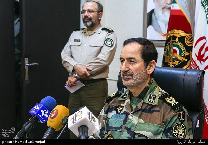 نشست خبری امیر ابراهیم گلفام رئیس سازمان حفظ آثار و نشر ارزش‌های دفاع مقدس ارتش