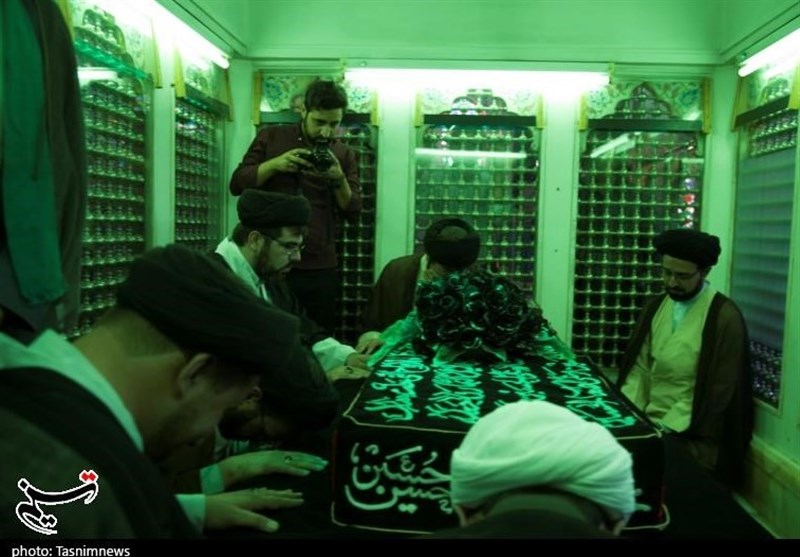 غبارروبی آستان مقدس امامزاده سیدمحمد جعفر(ع) یزد