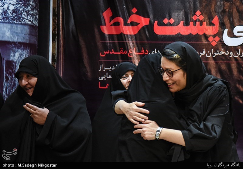 تجدید خاطره همسران شهدا در زندگی پشت خط