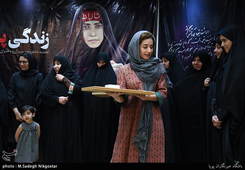 تجدید خاطره همسران شهدا در زندگی پشت خط