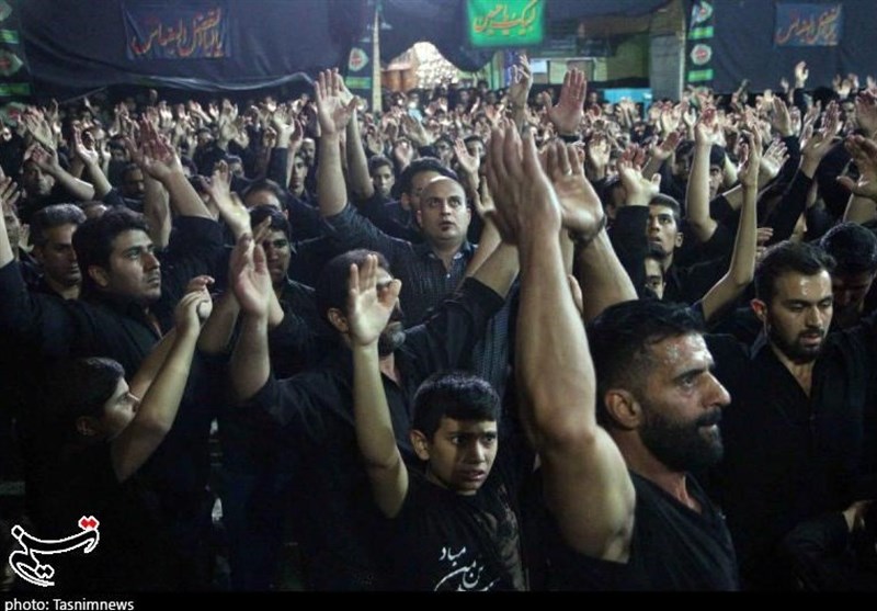 تشییع نمادین امامزاده جعفر علیه السلام یزد