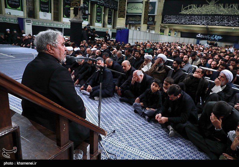 عزاداری شام غریبان حسینی در حسینیه امام خمینی(ره)