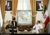 دیدار ارتشبد خلوصی آکار رئیس ستاد مشترک ارتش ترکیه با علی شمخانی دبیر شورای عالی امنیت ملی