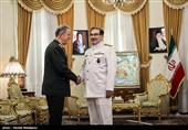 دیدار ارتشبد خلوصی آکار رئیس ستاد مشترک ارتش ترکیه با علی شمخانی دبیر شورای عالی امنیت ملی