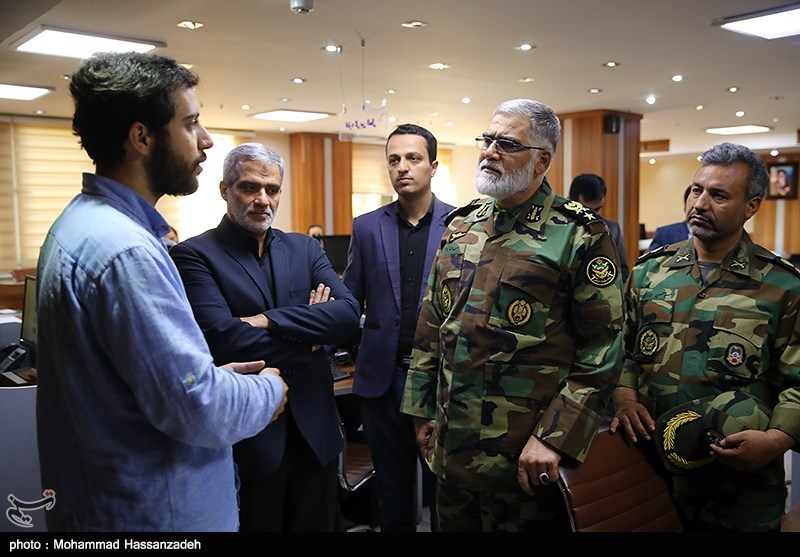 حضور امیر پوردستان در خبرگزاری تسنیم