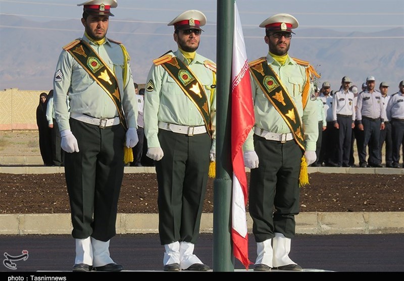 صبحگاه مشترک هفته نیروی انتظامی دامغان