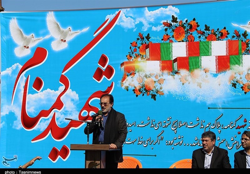 جلوه‌های ناب دلدادگی در آئین خاکسپاری 3 شهید گمنام دامغان به‌روایت تصویر