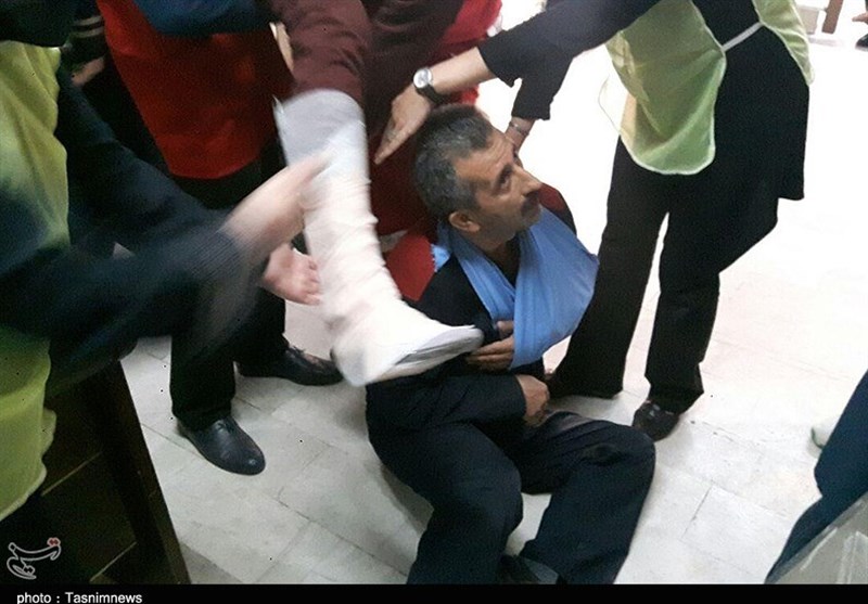 مانور امدادی در رشت