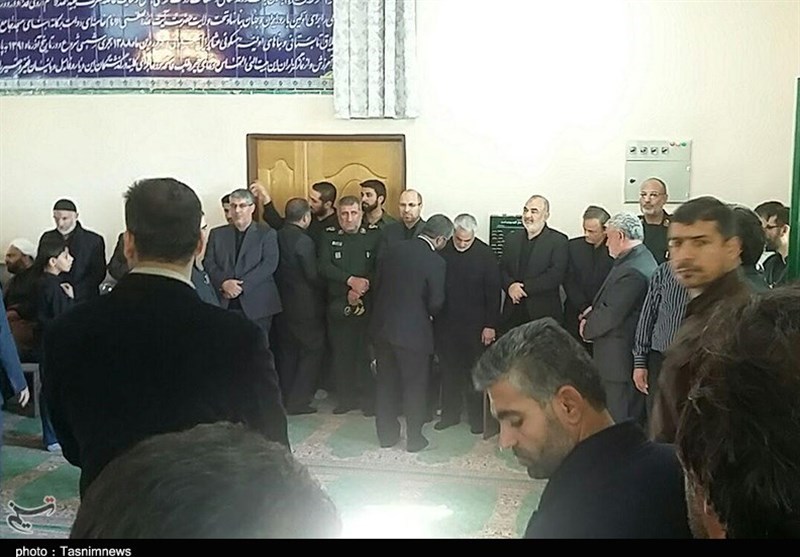 مراسم تشییع پدر سردار سلیمانی کرمان