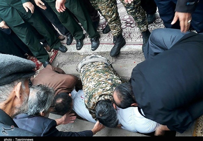 تشییع شهید میرحسینی در رشت