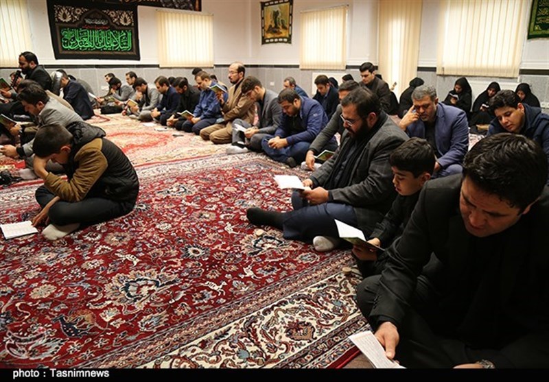 مراسم سوگواری اربعین حسینی در فرهنگسرای رسانه ارومیه