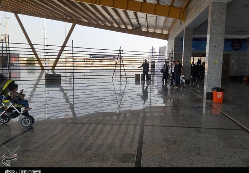 هم‌زمان با روز اربعین فضای مرز شلمچه آرام‌تر شد
