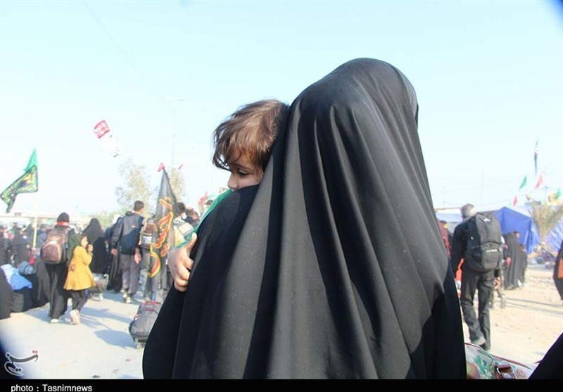 راهپیمایی اربعین از دوربین تسنیم گیلان