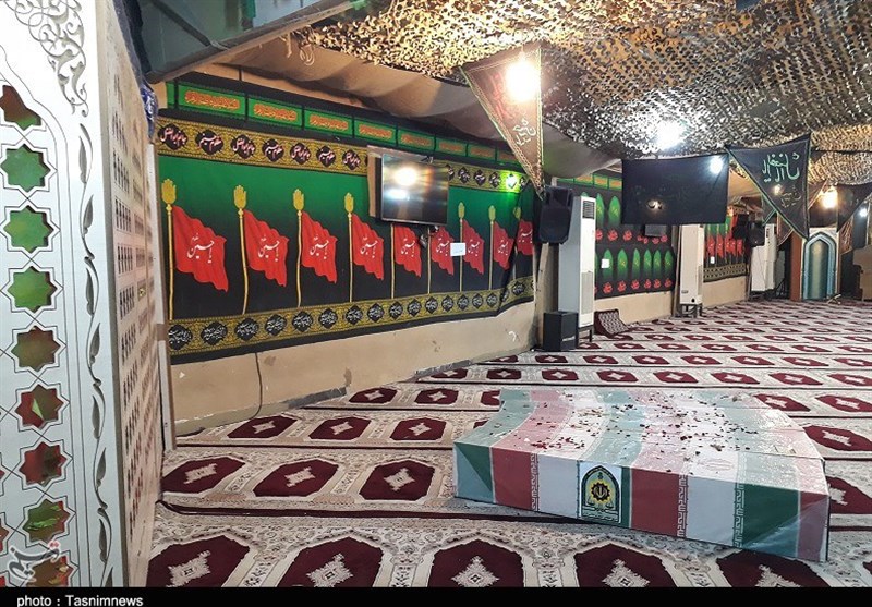 رجعت پیکر مطهر 4 سرباز شهید تازه تفحص شده نیروی انتظامی خوزستان