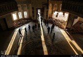 کاخ صدام پس از فرار داعش