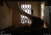 کاخ صدام پس از فرار داعش