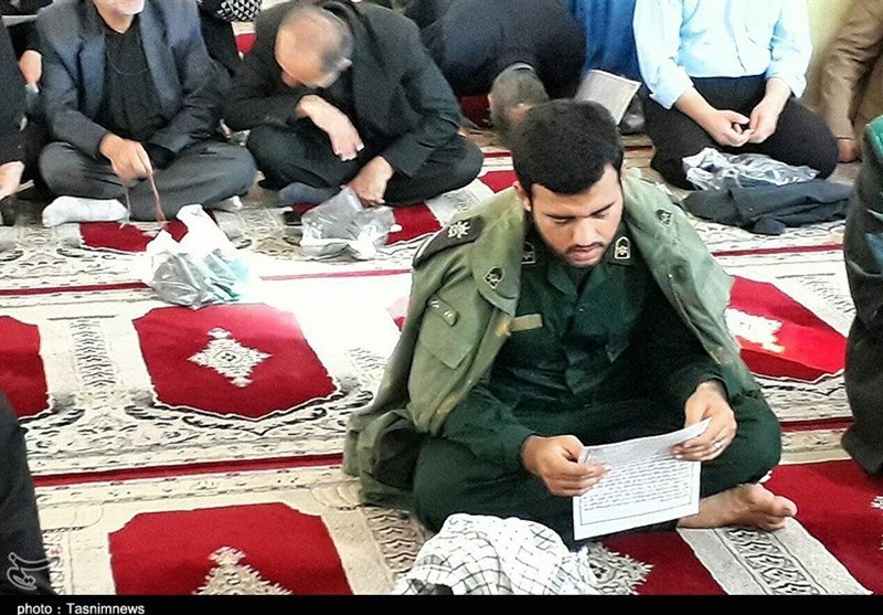 عزداری نیروهای مسلح در رشت