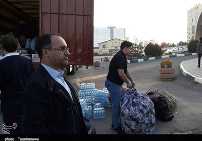 کمک رسانی آذربایجان غربی به زلزله زدگان کرمانشاه