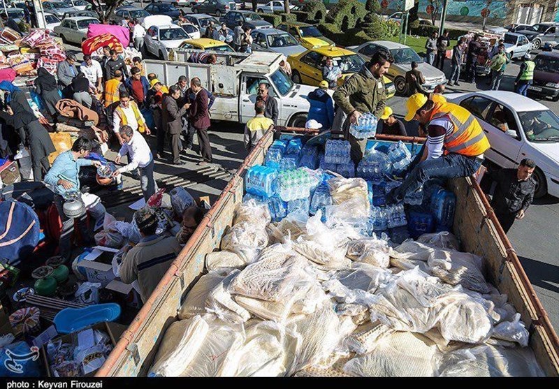 کمک‌های مردمی از نگاه دوربین تسنیم