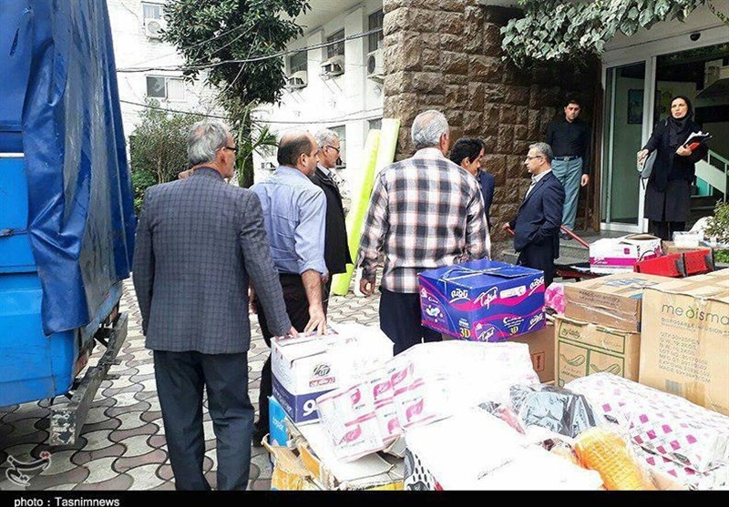 کمک های مردمی گیلان