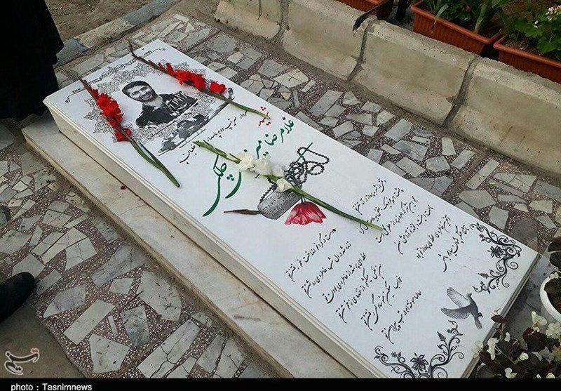 مراسم سالگرد شهید خلبان غلامرضا میرزایی
