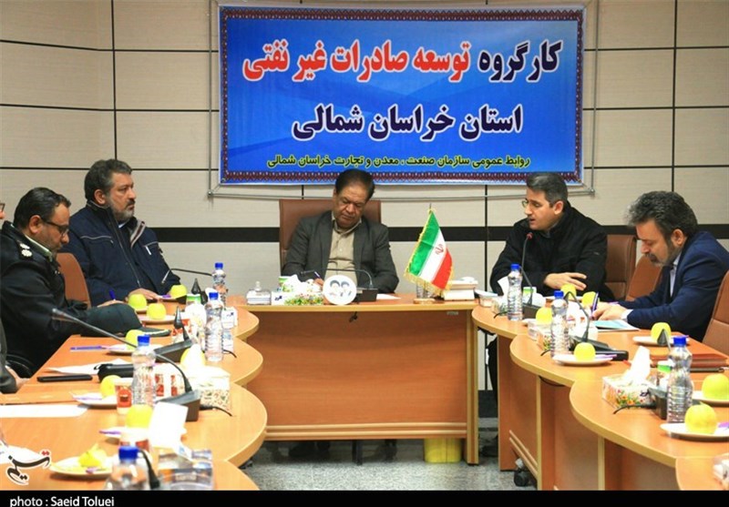 جلسه توسعه صادرات غیرنفتی خراسان شمالی