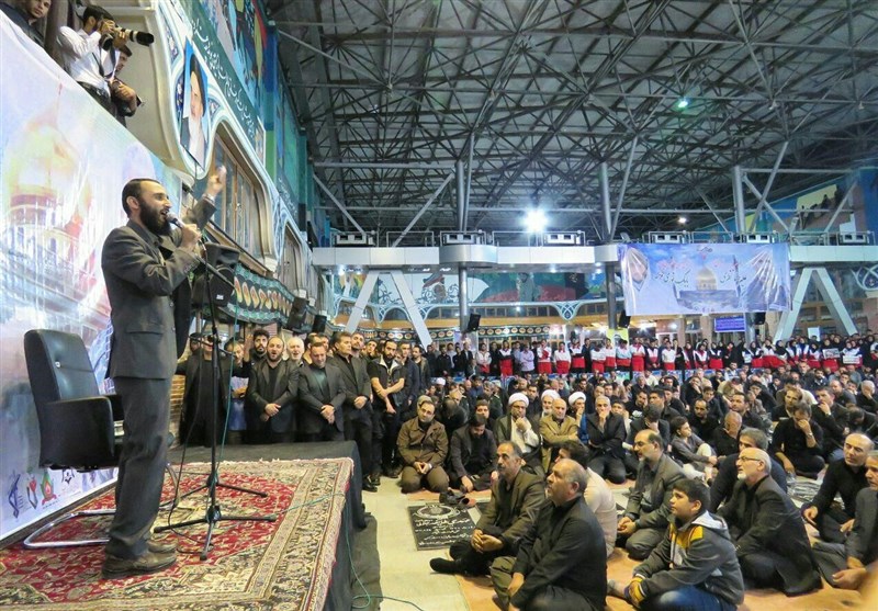 مراسم وداع با شهدای مدافع حرم در رشت