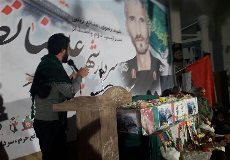 وداع با شهید علیرضا نظری