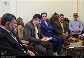دیدار جامعه قرآنی با خانواده شهید محمود ریاحی