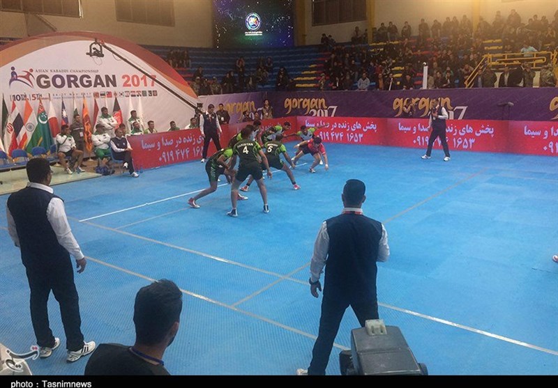 آغاز مسابقات کبدی قهرمانی آسیا 2017 در گرگان 
