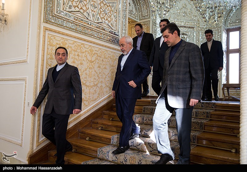دیدار وزیر تجارت قطر با ظریف