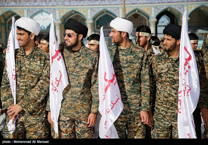 صبحگاه نیروهای مسلح استان قم 