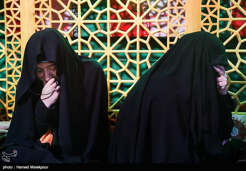 مراسم وداع با پیکر دو شهید مدافع حرم تیپ فاطمیون
