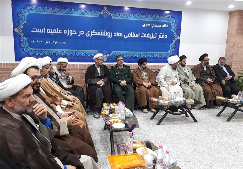 معارفه رئیس جدید دفتر تبلیغات اسلامی خوزستان