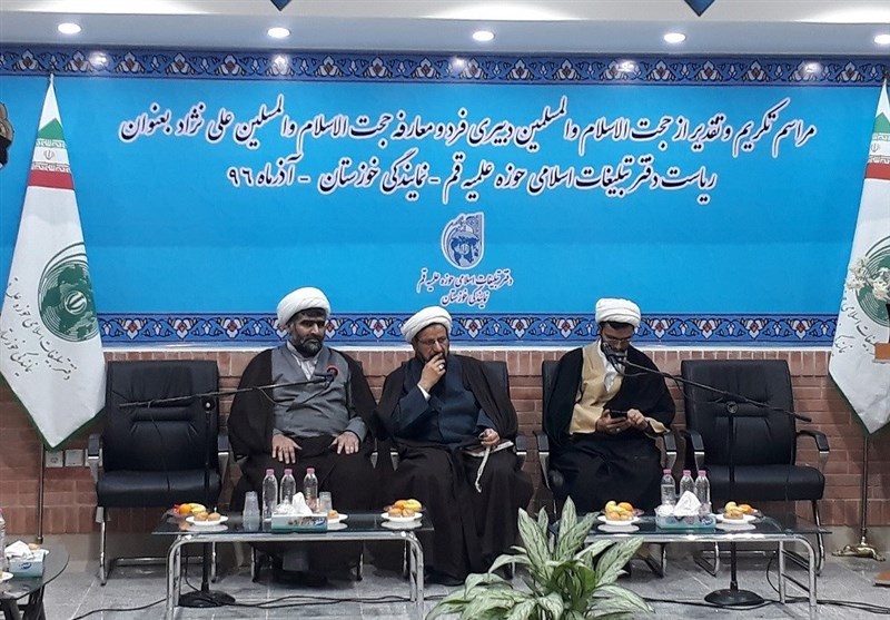 معارفه رئیس جدید دفتر تبلیغات اسلامی خوزستان