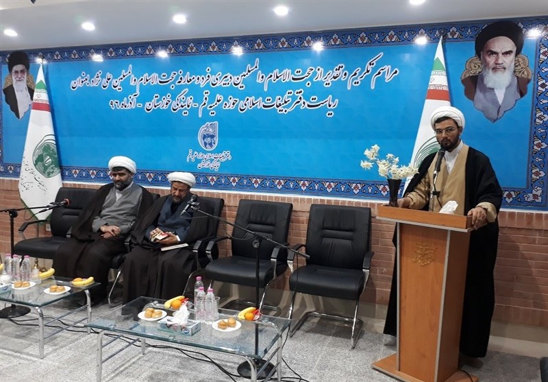 معارفه رئیس جدید دفتر تبلیغات اسلامی خوزستان