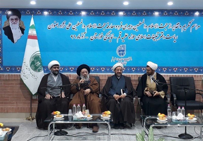 معارفه رئیس جدید دفتر تبلیغات اسلامی خوزستان