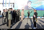 تحویل‌ ناو موشک انداز سپر به نیروی دریای ارتش توسط وزارت دفاع