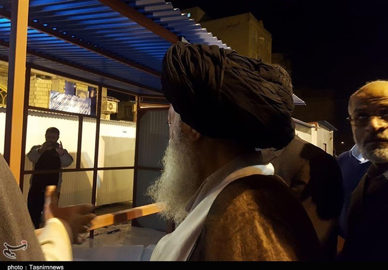 بازدید از کارگاه ساخت کانکس برای زلزله‌زدگان کرمانشاه در اهواز
