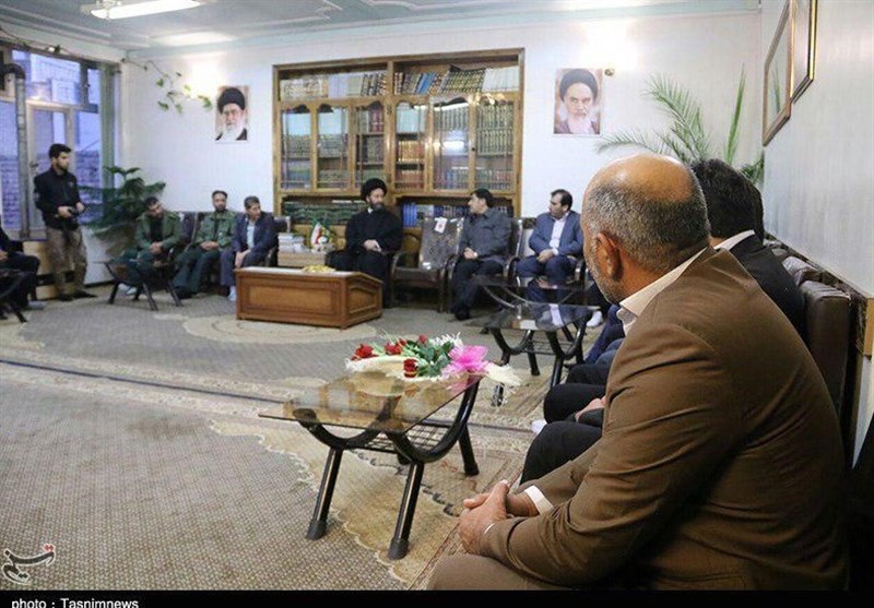 دیدار ورزشکاران اردبیلی با نماینده ولی فقیه در استان و امام جمعه اردبیل