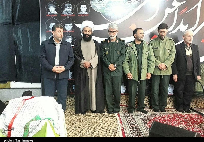 مراسم سالگرد شهید روحی