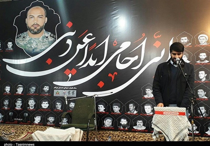 مراسم سالگرد شهید روحی