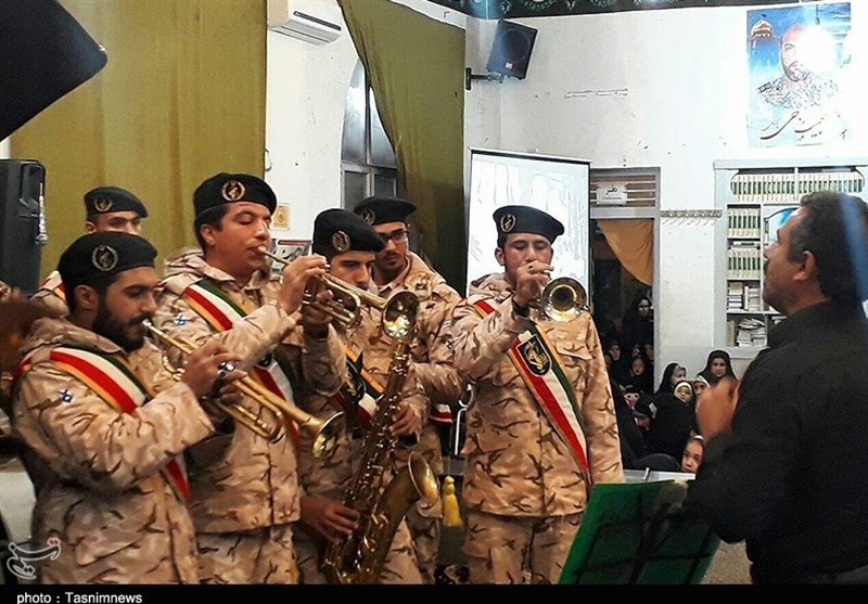مراسم سالگرد شهید روحی