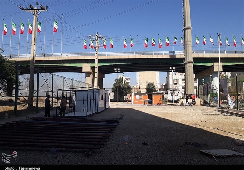 ساخت کانکس برای زلزله‌زدگان کرمانشاه در اهواز 